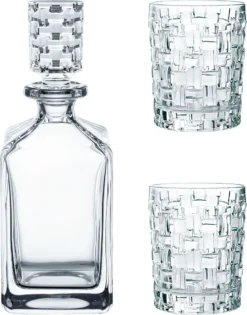Nachtmann Bossa Nova Whiskyset 3 Teilig Kristallglas 101095 -Küchenbedarf Geschäft b93a126c5687062bc3471f7c6b0c1334