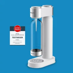 PHILIPS AQUA Soda Maker Wassersprudler + 425 G CO²-Zylinder + 1 PET-Flasche 1 Liter, Weiß 22 PHILIPS AQUA Soda Maker Wassersprudler + 425 G CO²-Zylinder + 1 PET-Flasche 1 Liter, Weiß -Küchenbedarf Geschäft b97c6db2128e7b5eef7479add229944e