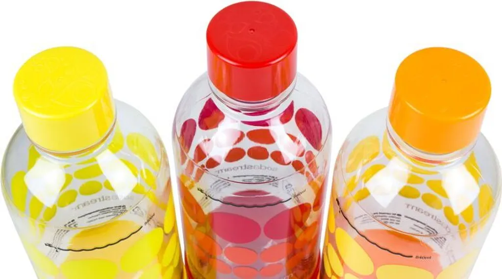 Sodastream 3000036 Plastikflaschen, 1 L, Gelb, Rot, Orange, 3 Stück 6 Sodastream 3000036 Plastikflaschen, 1 L, Gelb, Rot, Orange, 3 Stück – Bild 4