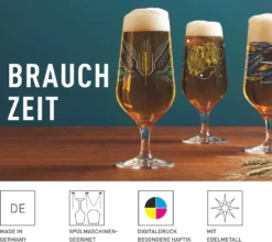 Brauchzeit Bierglas-Set #1, #2 Von Andreas Preis -Küchenbedarf Geschäft bb7acf0bfa725ec07451035a1208c7dd