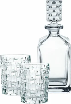 Nachtmann Bossa Nova Whiskyset 3 Teilig Kristallglas 101095 -Küchenbedarf Geschäft bc880a9dbb355000649c790f0166aefe
