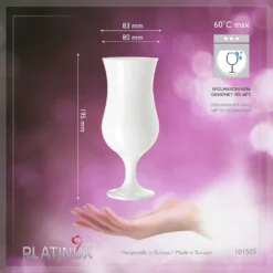 Weiße Cocktailgläser 400ml (max. 470ml) Longdrinkgläser Set 6 Stück Bargläser 14 Weiße Cocktailgläser 400ml (max. 470ml) Longdrinkgläser Set 6 Stück Bargläser -Küchenbedarf Geschäft bf73b25ea603b5b95c9befd36675a157