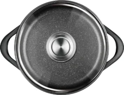 Smile - 10-teiliges Kochgeschirr-Set - Antihaftbeschichtung - Schwarz ,MGK-17 17 Smile - 10-teiliges Kochgeschirr-Set - Antihaftbeschichtung - Schwarz ,MGK-17 -Küchenbedarf Geschäft c058df506b38e329e3a62cb4b13bb4a7