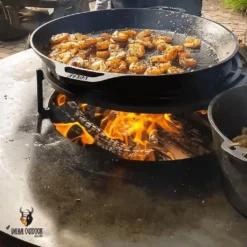 Valhal Outdoor - Bratpfanne 30 Cm - Gusseisen - Feuerstelle Garten - Cm - Schwarz -Küchenbedarf Geschäft c090b54bf62c95ce634a6cf448b9a53d