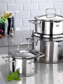 ELO Topfset 4 Teilig Smart Steam; Edelstahl; 72504 -Küchenbedarf Geschäft c487a9dc25812ee0fc19b90a4ed5107d