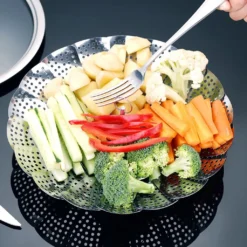 Edelstahl Dampfgarer Einstellbar Dünsteinsatz (16cm-25cm) Dämpfeinsatz Für Kochtöpfe 14 Edelstahl Dampfgarer Einstellbar Dünsteinsatz (16cm-25cm) Dämpfeinsatz Für Kochtöpfe -Küchenbedarf Geschäft c4b3212de3892a8585a8623326f57ee1