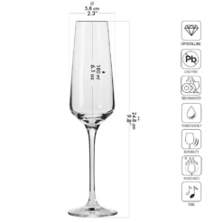 KROSNO Avant-Garde Sektgläser, 6er-Set, 180 Ml -Küchenbedarf Geschäft c51ecca0559cf266b627f8ff7dc63e1a