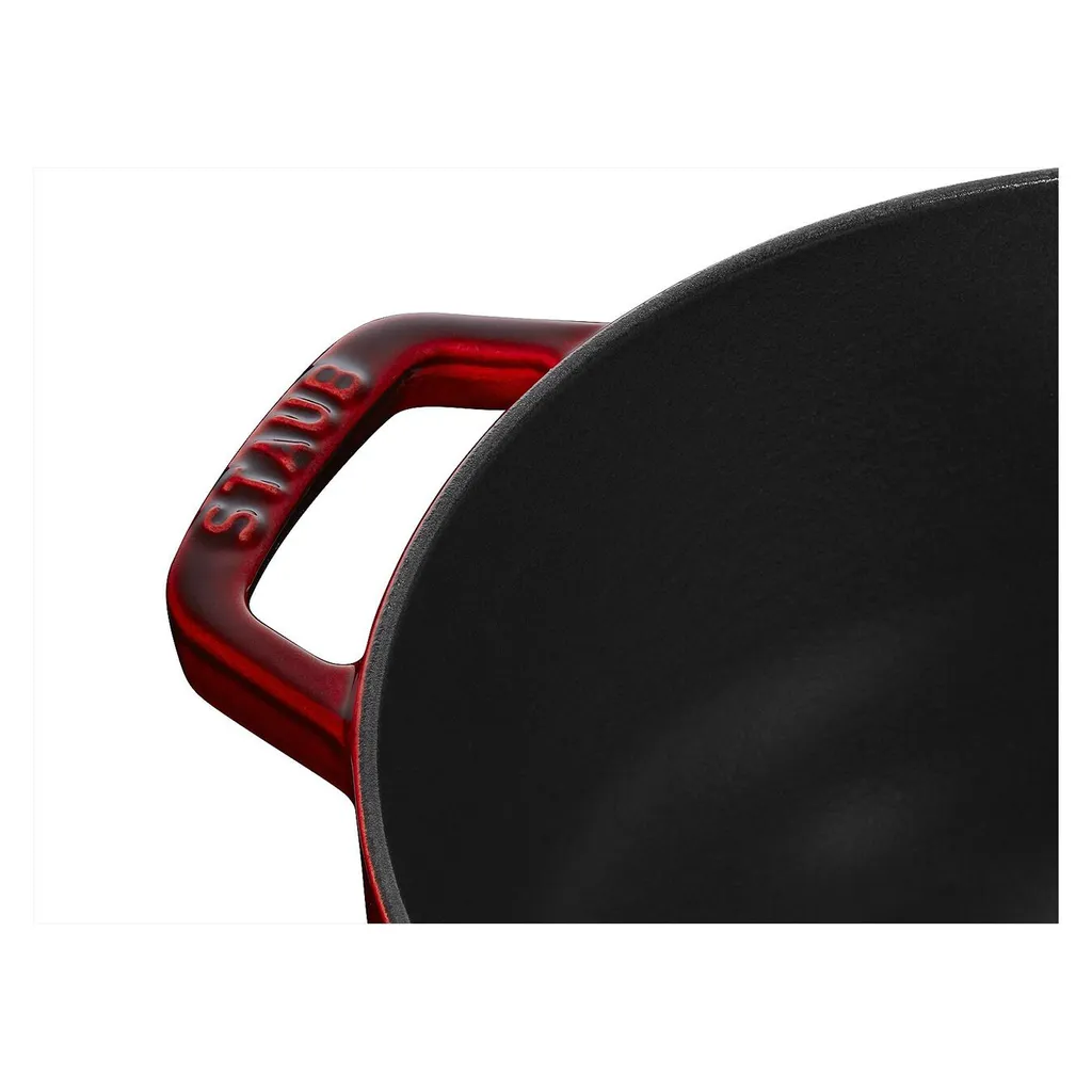 STAUB Cocotte Cocotte Lily 24 Cm Granate 4 STAUB Cocotte Cocotte Lily 24 Cm Granate – Bild 2