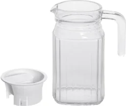 Esmeyer Arcoroc Glaskrug "Quadro" Mit Deckel 0,5 Liter -Küchenbedarf Geschäft c6818037258b99be5ad20c2c9f70160e