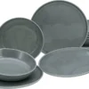CreaTable 16735 Tafelservice Chef Collection Für 6 Personen, Porzellan, Grau (1 Set, 12-teilig) -Küchenbedarf Geschäft c81074c7e8b639107534d286c1d1f318