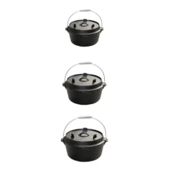 Dutch Oven | Feuertopf Qt 4.5 Ohne Füße Aus Gusseisen - Camping Bräter BBQ 19 Dutch Oven | Feuertopf Qt 4.5 Ohne Füße Aus Gusseisen - Camping Bräter BBQ -Küchenbedarf Geschäft c8ad4f7f19222bc839c82f94a1167e4a