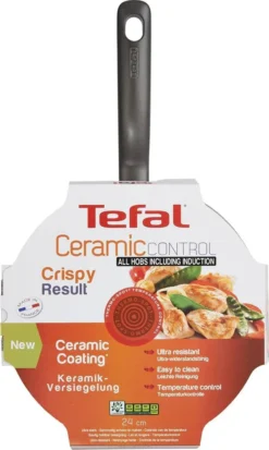 Tefal CeramicCONTROL Schmorpfanne Ø 24 Cm Inkl. Deckel -Küchenbedarf Geschäft c9144eb7d2a8a7d8d26d90bea70f952d