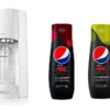Sodastream Wassersprudler Terra White + 1 X PET Flasche + CO²Zylinder + 2x Pepsi Max Sirup Lime/Cherry -Küchenbedarf Geschäft ca3dea1da1602c34075d079f102c72ff
