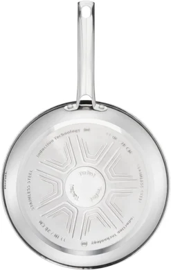 Tefal Duetto 3-teiliges Bratpfannen-Set, 20/24/28 Cm, Antihaftbeschichtung, Geeignet Für Alle Herdarten, Auch Für Induktionsherde, Edelstahl/schwarz -Küchenbedarf Geschäft ca60243cf006145adafbd6b627d8fe25