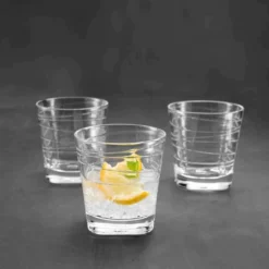 LEONARDO 019449 Vario Struttura Whiskybecher, Glas, 250 Ml, Klar (6 Stück) -Küchenbedarf Geschäft caaf1bf0fcf1c097ce3780765c110045