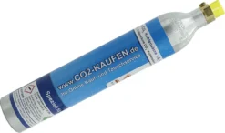 2 X CO2 Reserve-Zylinder Für 425g | 60l Sprudel-Wasser - Kohlensäure Nachfüll-Flasche Kompatibel Mit Soda Wasser-Sprudler -Küchenbedarf Geschäft cac9ddc66003c2e01ac3208ed759a12e