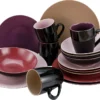 CreaTable 22458 Kombiservice Very Berry Für 4 Personen, Steinzeug, Mehrfarbig (1 Set, 16-teilig) -Küchenbedarf Geschäft ccbbd0bc78283e8188522f05358c44fe