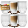 Felino® Latte Macchiato Gläser Doppelwandige Thermogläser Set [6 Stück] [350 Ml] Glas Tassen Groß Für Cappuccino, Kaffee, Espresso -Küchenbedarf Geschäft cd32800bb7637aad0bb50d02f4e58c69