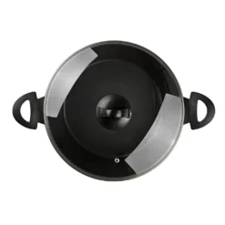 Bratoni Aluminium-Kochtopf Schwarz Mit Glasdeckel - Geschmiedet - 24 Cm Kochtopf Topf Glasdeckel Töpfe Suppentopf Deckel 24cm Geschmiedet Universaltopf 13 Bratoni Aluminium-Kochtopf Schwarz Mit Glasdeckel - Geschmiedet - 24 Cm Kochtopf Topf Glasdeckel Töpfe Suppentopf Deckel 24cm Geschmiedet Universaltopf -Küchenbedarf Geschäft cdf2fbd8a5358800cb4690883041d409