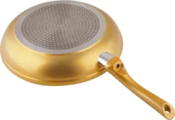 CERAMICORE - 5ER-SET KERAMIK-Beschichtung Mit Glasdeckel Bratpfannenset 20cm 24cm 28cm Pfannenset Aluminium Gold -Küchenbedarf Geschäft ce1dca671700a640cbad48b124526939