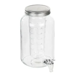 Getränkespender Mit Kühleinsatz Wasserspender Fruchteinsatz Mit Zapfhahn 3,5 L -Küchenbedarf Geschäft ce641fa14c6819deb7190bbaaeab9e1e