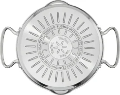 TEFAL DUETTO+ 7-Teiliges Topf-Set: Stielkasserole 16 Cm, Kochtopf 16/20/24 + Deckel; Hochwertiger Rostfreier Edelstahl; Glasdeckel Mit Abgießfunktion; Induktionsgeeignet; G719S7 -Küchenbedarf Geschäft cfb457152307b0b63102b1268f7c8d06