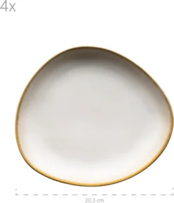Mäser 931991 Kombiservice La Sinfonia Für 4 Personen, Steinzeug, Beige/creme-weiß (1 Set, 16-teilig) -Küchenbedarf Geschäft d21647e92fe23ccf7915889cf83ced31