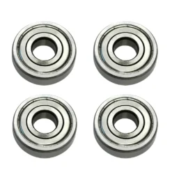 4 Stück Rillenkugellager 6001 12 X 28 X 8 Mm ZZ Metalldichtung