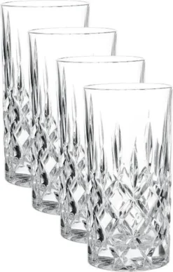 Nachtmann 0089208-0 Noblesse Longdrinkbecher, 375 Ml, 14,8 Cm, Klar (4er Pack) -Küchenbedarf Geschäft d3fa21051c9eb0ff2be12e8549a58304