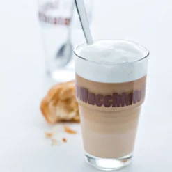 Leonardo Latte Macchiatto Becher 'Solo LM' Mit Löffel, 400ml, Ø 8,5 X 14,7cm (4er Set) -Küchenbedarf Geschäft d4d3aeea47f78f348f9f44fbb374658b