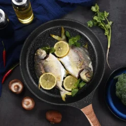 Daynee Antihaft Bratpfanne 28cm Bratpfanne Induktion Mit Echten Steinpartikeln Pfanne Mit Deckel Bratpfanne Geeignet Für Induktion, Gasherde, Elektro -Küchenbedarf Geschäft d58f6ffa10080f3020b69f60bb2ca97f