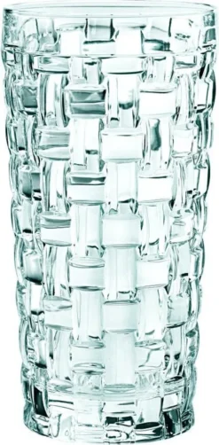 Nachtmann Noblesse Longdrinkglas Set, 8er Set, Wasserglas, Saftglas, Kristallglas, H 14.8 Cm, 375 Ml