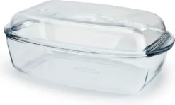 Pyrex Glasbräter Auflaufform Backform Bräter Glaskochgeschirr Mit Deckel Oval 7 L -Küchenbedarf Geschäft d69771c27eadb9b471ca3972fd8e7120