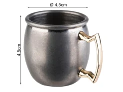 Cooles Schnaps Pinnchen 4-er Set, Stamperl Aus Edelstahl Pinneken Schnapsgläser -Küchenbedarf Geschäft d798e8acb1ee7a4ef6b915bd68271fbd