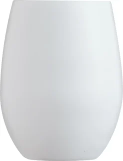 Chef & Sommelier ARC L9407 Primary White Trinkglas, Wasserglas, Saftglas, 350ml, Krysta Kristallglas, Weiß, 6 Stück