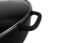 Aluguss Bräter Gänsebräter Schmorrtopf Alugussbräter Antihaft Mit Glasdeckel -Küchenbedarf Geschäft d93e66186664ba4ce8620e8b4991407b