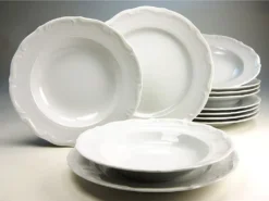 CreaTable 16135 Kombiservice Maria Theresia Für 6 Personen, Porzellan, Weiß (1 Set, 30-teilig) 13 CreaTable 16135 Kombiservice Maria Theresia Für 6 Personen, Porzellan, Weiß (1 Set, 30-teilig) -Küchenbedarf Geschäft d9a5413012f2a6fa152fe2a93752c78f