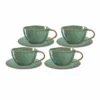 Leonardo MATERA Cappuccino Set Grün 8-teilig -Küchenbedarf Geschäft d9e29f04d4d5d7db6a7d4e3bca66f034