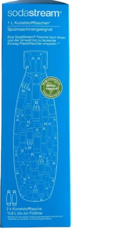 SODASTREAM Tritan-Flasche Fuse Duo (1 L PET Flasche, Nur Für SodaStream Duo-Wassersprudler) -Küchenbedarf Geschäft da683735ed9da65faed3964a2ecf015a