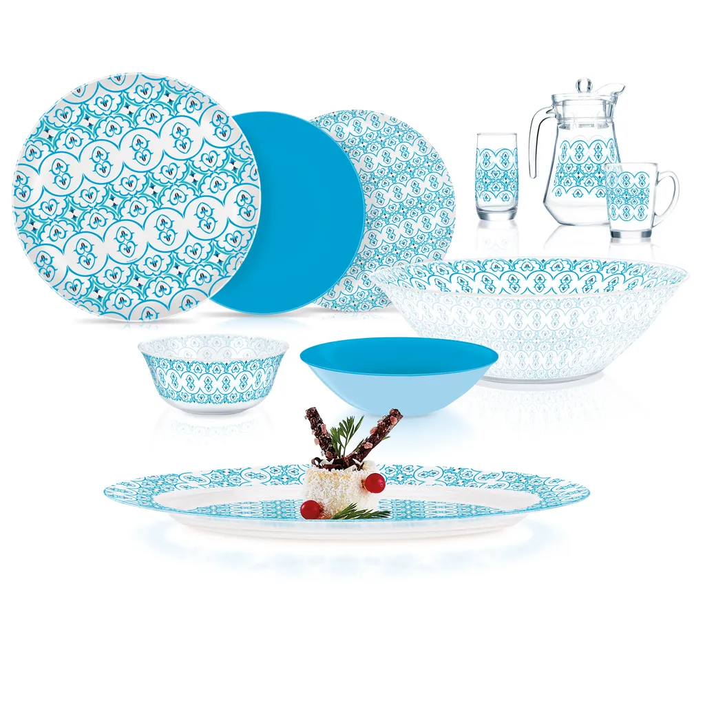 Tafelservice Luminarc Gesichirr Set Essservice 6 Presonen Speiseservice 46 Tlg 10 Tafelservice Luminarc Gesichirr Set Essservice 6 Presonen Speiseservice 46 Tlg – Bild 8