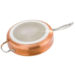 Excellence Sauteuse Ø28 Cm By Kitchen Pro - Schmorpfanne 28cm Mit Deckel, Pfanne, Aus Kupfer Und Rostfreiem Edelstahl, Induktion -Küchenbedarf Geschäft de24a4959abc5e7c0d5da54e90a8dbe7