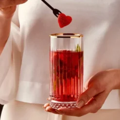 Pasabahce Elysia Golden Touch Long Drink Gläser 4-teiliges Set Mit Goldrand 280ml -Küchenbedarf Geschäft de69440646f19c4e19300c785b90a7a4