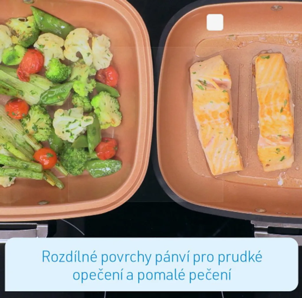 MediaShop Livington 2in1 Wendepfanne 'Black Doubletta Basic' 7 MediaShop Livington 2in1 Wendepfanne 'Black Doubletta Basic' – Bild 5