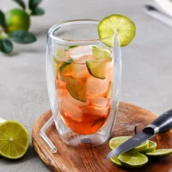 GRÄWE Doppelwandige Latte Macchiato-Thermogläser, 450 Ml, 2er Set -Küchenbedarf Geschäft e1038f434142876478b789b07cb5ba44