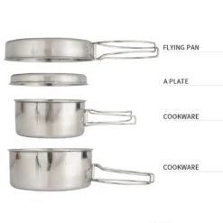 4 Teile / Satz Edelstahl Faltbarer Und Stapelbarer Campingtopf Kompakte Campingpfannen 12 4 Teile / Satz Edelstahl Faltbarer Und Stapelbarer Campingtopf Kompakte Campingpfannen -Küchenbedarf Geschäft e14cb2bc2c9b046d7cc663d7ad70edf2