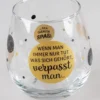 Whiskyglas, Wasserglas Oder Auch Weinglas Mit Spruch Wenn Man Immer Nur Tut Was Sich Gehoert.."" -Küchenbedarf Geschäft e16e2819a04ba921c427c203e4cf684e