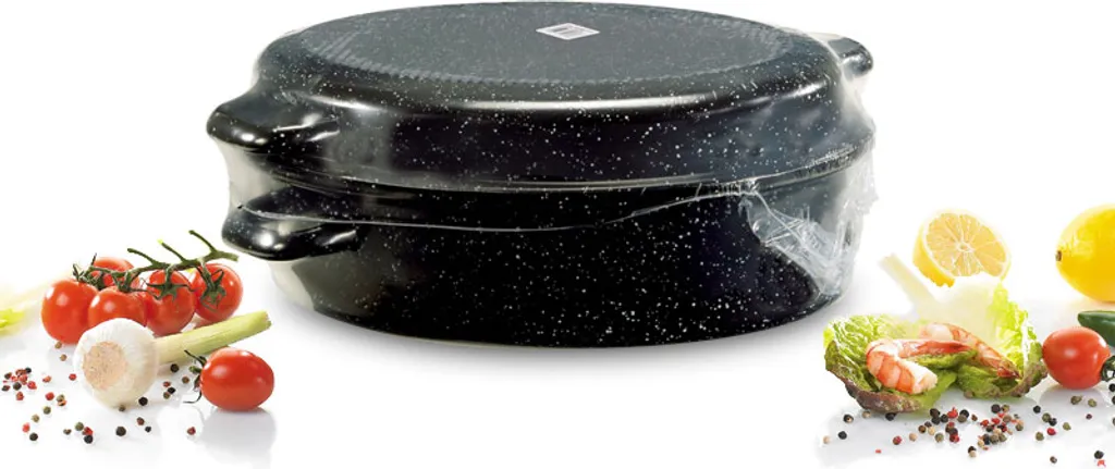 Krüger Gänsebräter Oval Aus Stahlemaille Fassung 10.2 Liter 42cm 9 Krüger Gänsebräter Oval Aus Stahlemaille Fassung 10.2 Liter 42cm – Bild 7