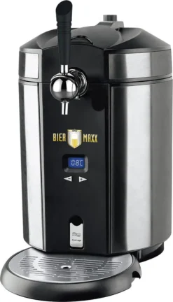 Biermaxx 05581 Bierzapfanlage Mit 3x CO2 Kapseln Und Kühlung ; Maße Ca.: 41,5 X 28 X 42 Cm -Küchenbedarf Geschäft e308be3a48a561d8be58cf8d772c8772