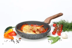 Karl Krüger 3-tlg Bratpfannen Set TEXAS Ø20 /24 /28 Cm, Induktions- & Backofen-geeignete, Antihaft-beschichtete, Energiesparende Aluminium Bratpfanne -Küchenbedarf Geschäft e31910ade7a50a76fd61ec9ca21cdc19