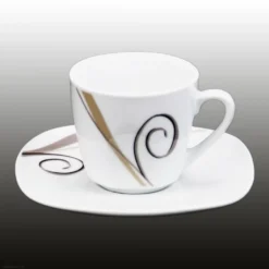 Van Well 18tlg. Kaffeeservice Porzellan Weiß 18 Tlg. -Küchenbedarf Geschäft e38ab396962391e39d9c7f536d3e0ae3